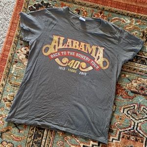 Alabama Back to the Bowery Tour Shirt